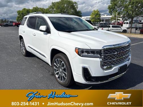 Summit White 2023 GMC Acadia Denali
