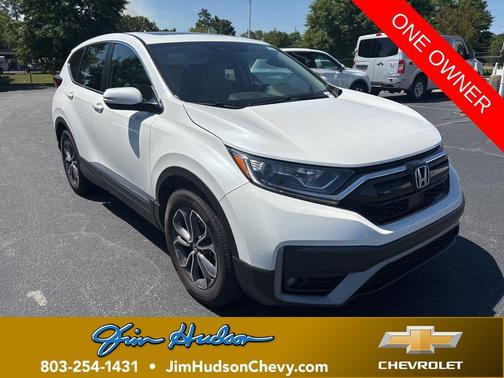Platinum White Pearl 2022 Honda CR-V 2WD EX-L