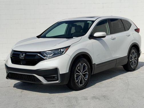 Platinum White Pearl 2022 Honda CR-V 2WD EX-L