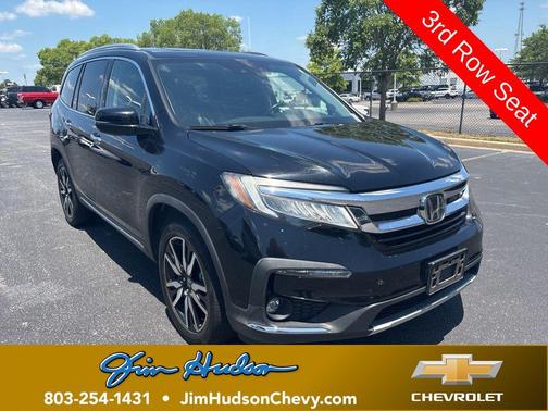 Crystal Black Pearl 2022 Honda Pilot Touring 8-Passenger