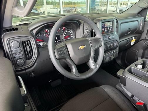 Summit White 2026 Chevrolet Silverado 1500 Custom