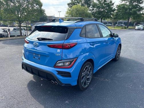 Blue 2022 Hyundai KONA N Line
