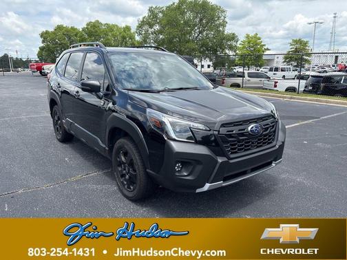 Crystal Black Silica 2023 Subaru Forester Wilderness