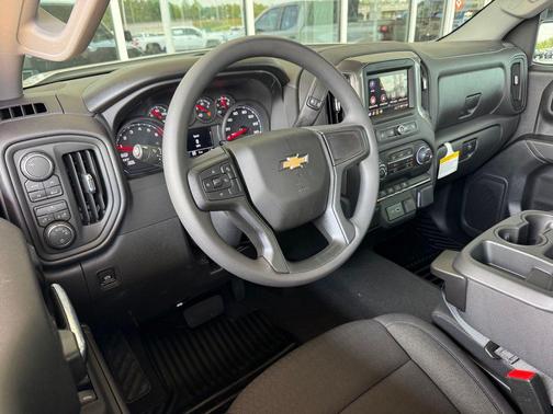 Summit White 2026 Chevrolet Silverado 1500 Custom