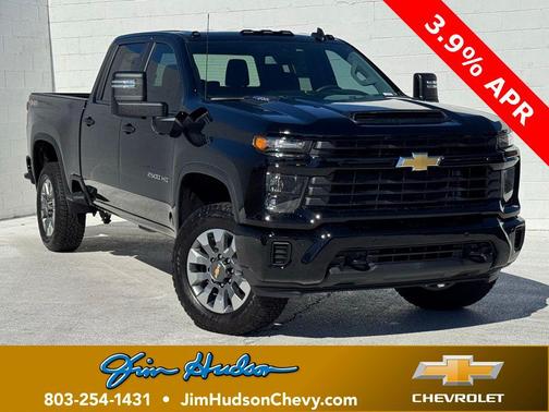 Black 2026 Chevrolet Silverado 2500 Custom