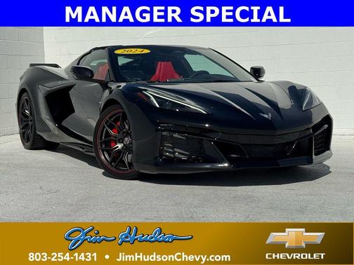Black 2024 Chevrolet Corvette Z06