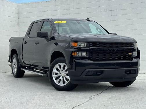Black 2020 Chevrolet Silverado 1500 Custom