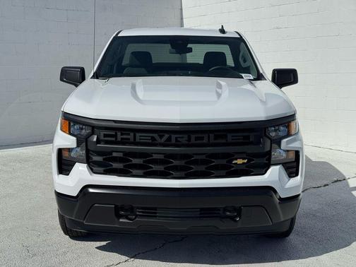 Summit White 2026 Chevrolet Silverado 1500 WT