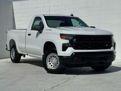 Summit White 2026 Chevrolet Silverado 1500 WT