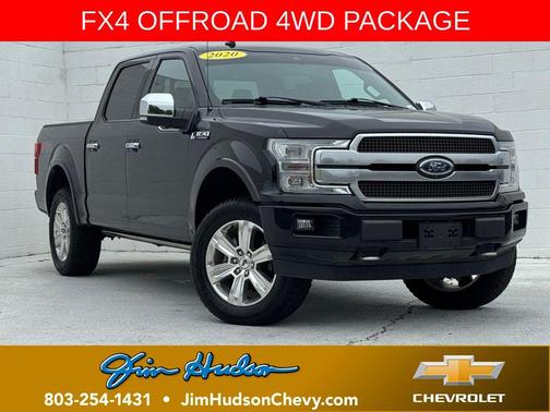 Agate Black Metallic 2020 Ford F-150 Platinum