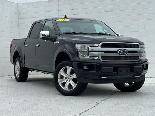 Agate Black Metallic 2020 Ford F-150 Platinum
