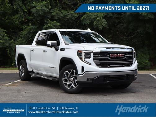 Summit White 2024 GMC Sierra 1500 SLT