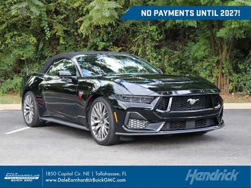 Shadow Black 2025 Ford Mustang GT Premium