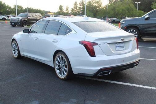 Crystal White Tricoat 2020 Cadillac CT5 Premium Luxury RWD