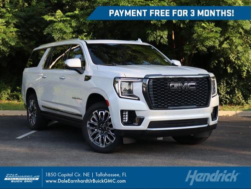 White Frost Tricoat 2023 GMC Yukon XL Denali Ultimate
