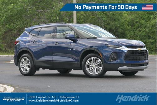 Blue Glow Metallic 2022 Chevrolet Blazer 3LT