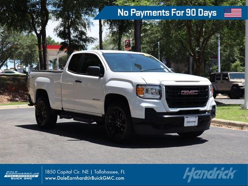 Summit White 2022 GMC Canyon Elevation Standard