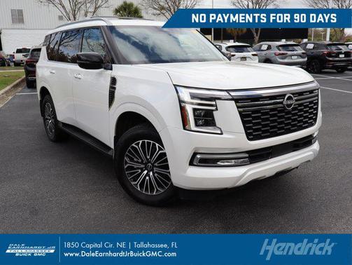 Aspen White Tricoat 2025 Nissan Armada SL 4WD