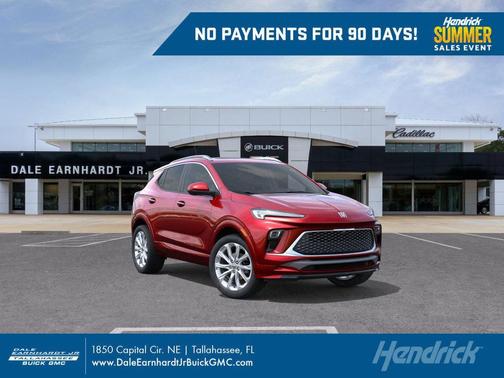 Brilliant Red 2026 Buick Encore GX Avenir