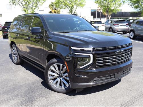 Black 2025 Chevrolet Tahoe 4WD High Country