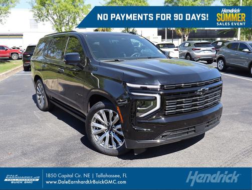 Black 2025 Chevrolet Tahoe 4WD High Country