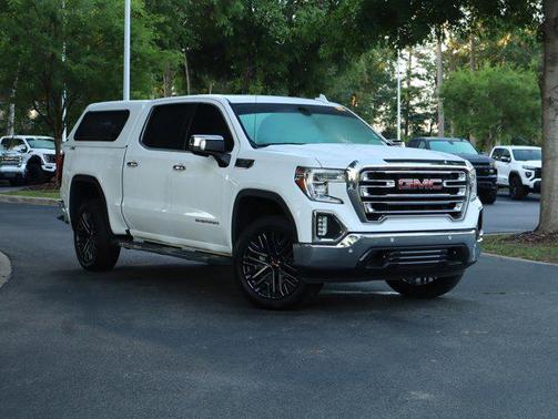 Summit White 2019 GMC Sierra 1500 SLT