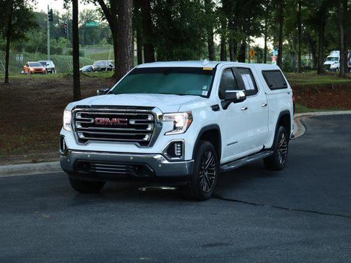 Summit White 2019 GMC Sierra 1500 SLT
