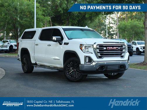 Summit White 2019 GMC Sierra 1500 SLT