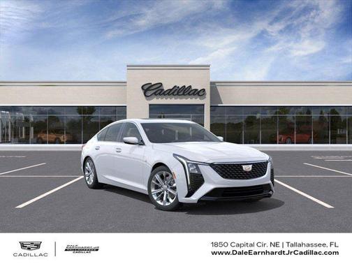 Summit White 2026 Cadillac CT5 Premium Luxury