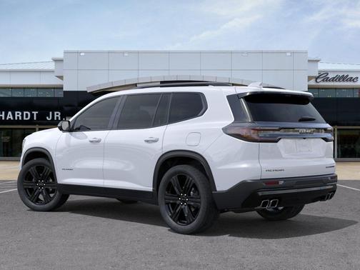 Glacier White Tricoat 2027 GMC Acadia FWD Elevation