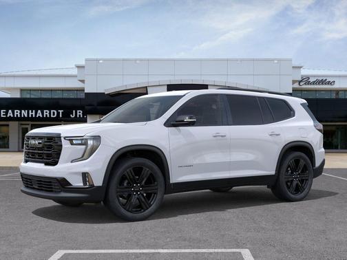 Glacier White Tricoat 2027 GMC Acadia FWD Elevation