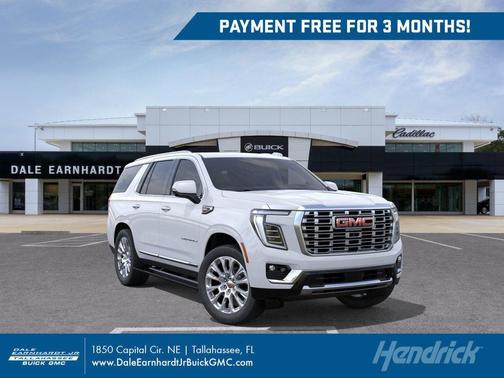Glacier White Tricoat 2026 GMC Yukon Denali