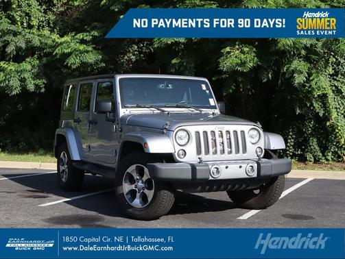 Billet Silver Metallic Clearcoat 2017 Jeep Wrangler Unlimited Sahara