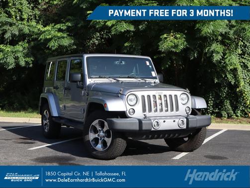 Billet Silver Metallic Clearcoat 2017 Jeep Wrangler Unlimited Sahara