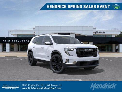 Glacier White Tricoat 2026 GMC Acadia Elevation FWD