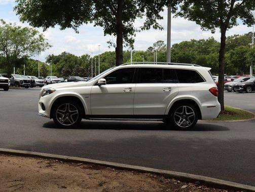 Diamond White 2018 Mercedes-Benz GLS 550 Base 4MATIC