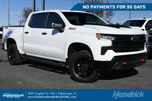Summit White 2024 Chevrolet Silverado 1500 LT Trail Boss