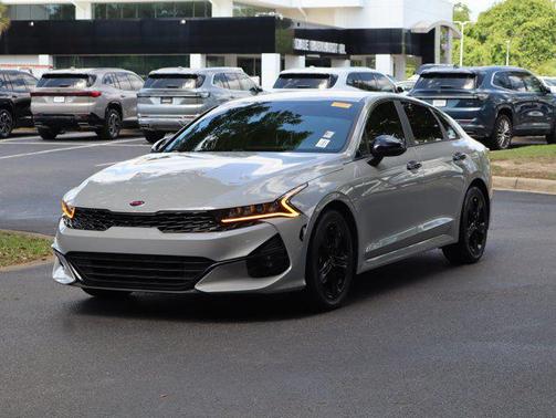 Wolf Gray 2021 Kia K5 GT-Line