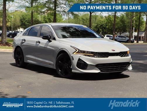 Wolf Gray 2021 Kia K5 GT-Line