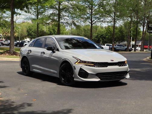 Wolf Gray 2021 Kia K5 GT-Line