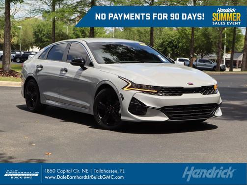 Wolf Gray 2021 Kia K5 GT-Line