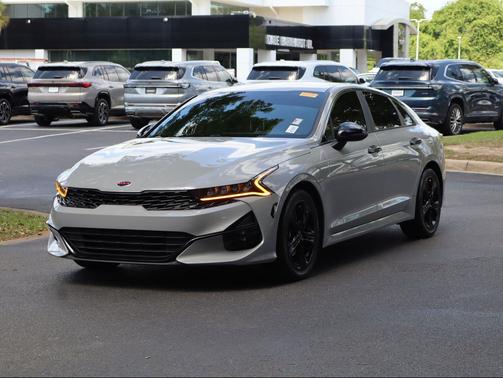 Wolf Gray 2021 Kia K5 GT-Line