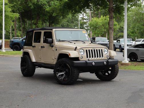 Mojave Sand Clearcoat 2016 Jeep Wrangler Unlimited Sahara