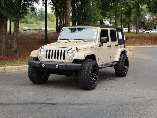 Mojave Sand Clearcoat 2016 Jeep Wrangler Unlimited Sahara