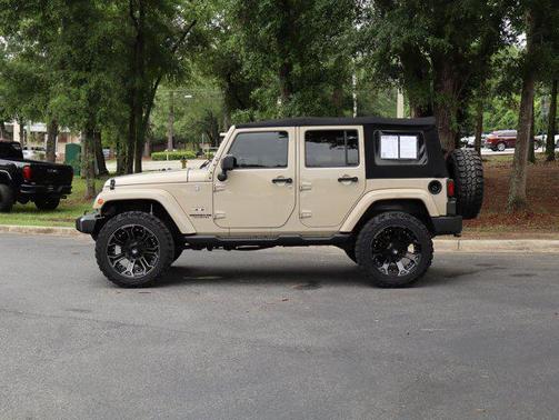Mojave Sand Clearcoat 2016 Jeep Wrangler Unlimited Sahara
