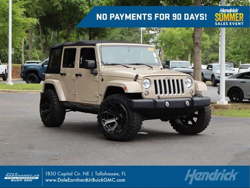Mojave Sand Clearcoat 2016 Jeep Wrangler Unlimited Sahara