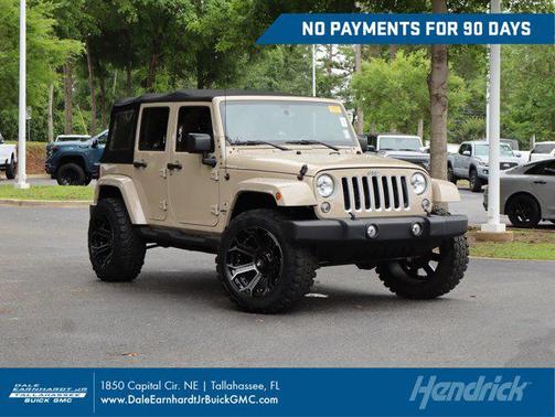 Mojave Sand Clearcoat 2016 Jeep Wrangler Unlimited Sahara