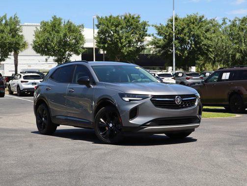 Satin Steel Metallic 2021 Buick Envision FWD Preferred