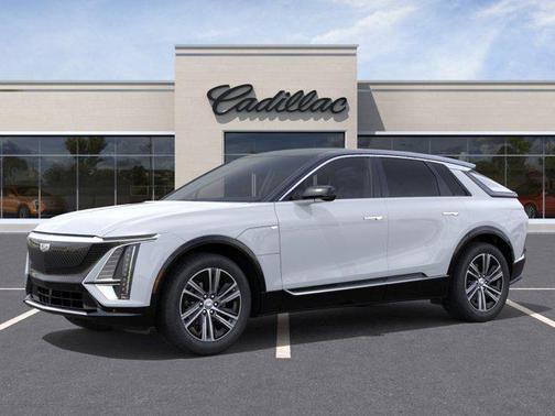 Vibrant White Tricoat 2026 Cadillac LYRIQ Luxury