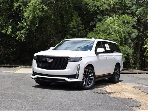 Crystal White Tricoat 2021 Cadillac Escalade Sport